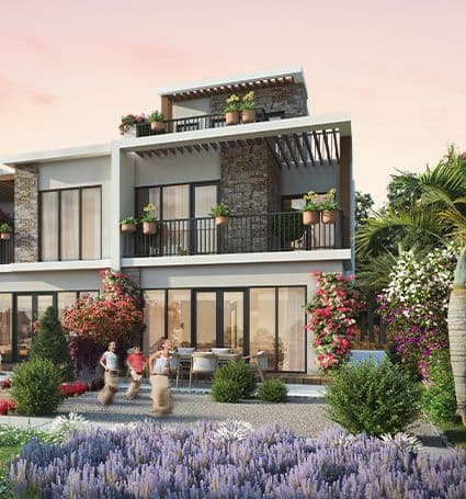 Ibiza Townhouse, Damac Lagoons · DAMAC Properties Render 3