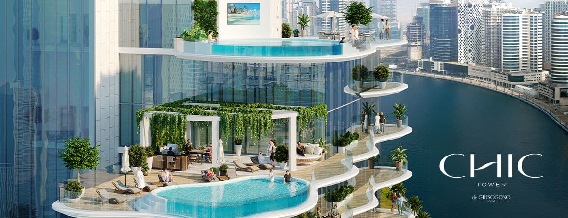 Chic Tower, Damac Properties · DAMAC Properties Render 1