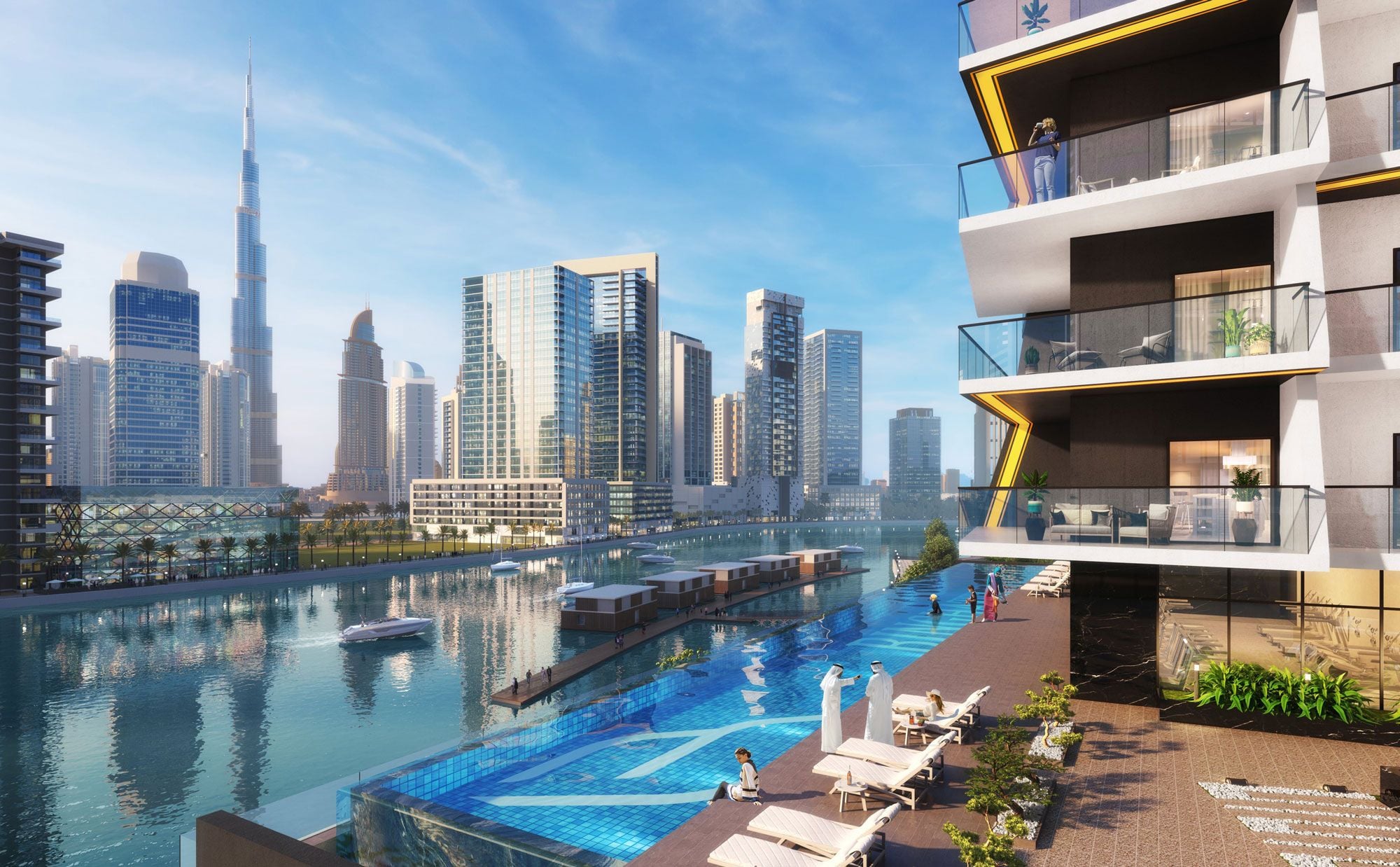 New homes project Binghatti Canal