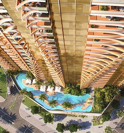 New homes project Elegance Tower, Damac Properties