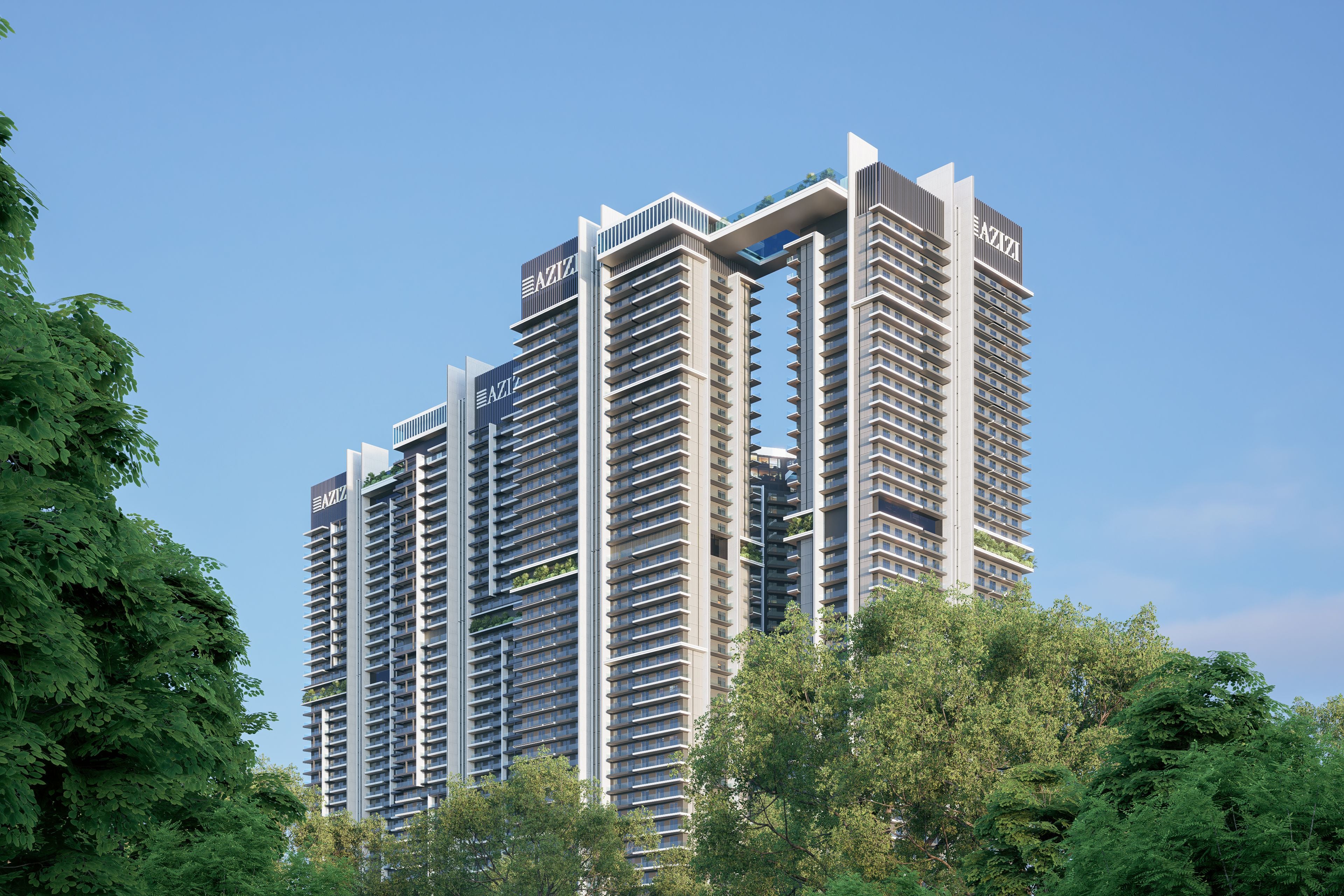 New homes project Azizi Milan Heights