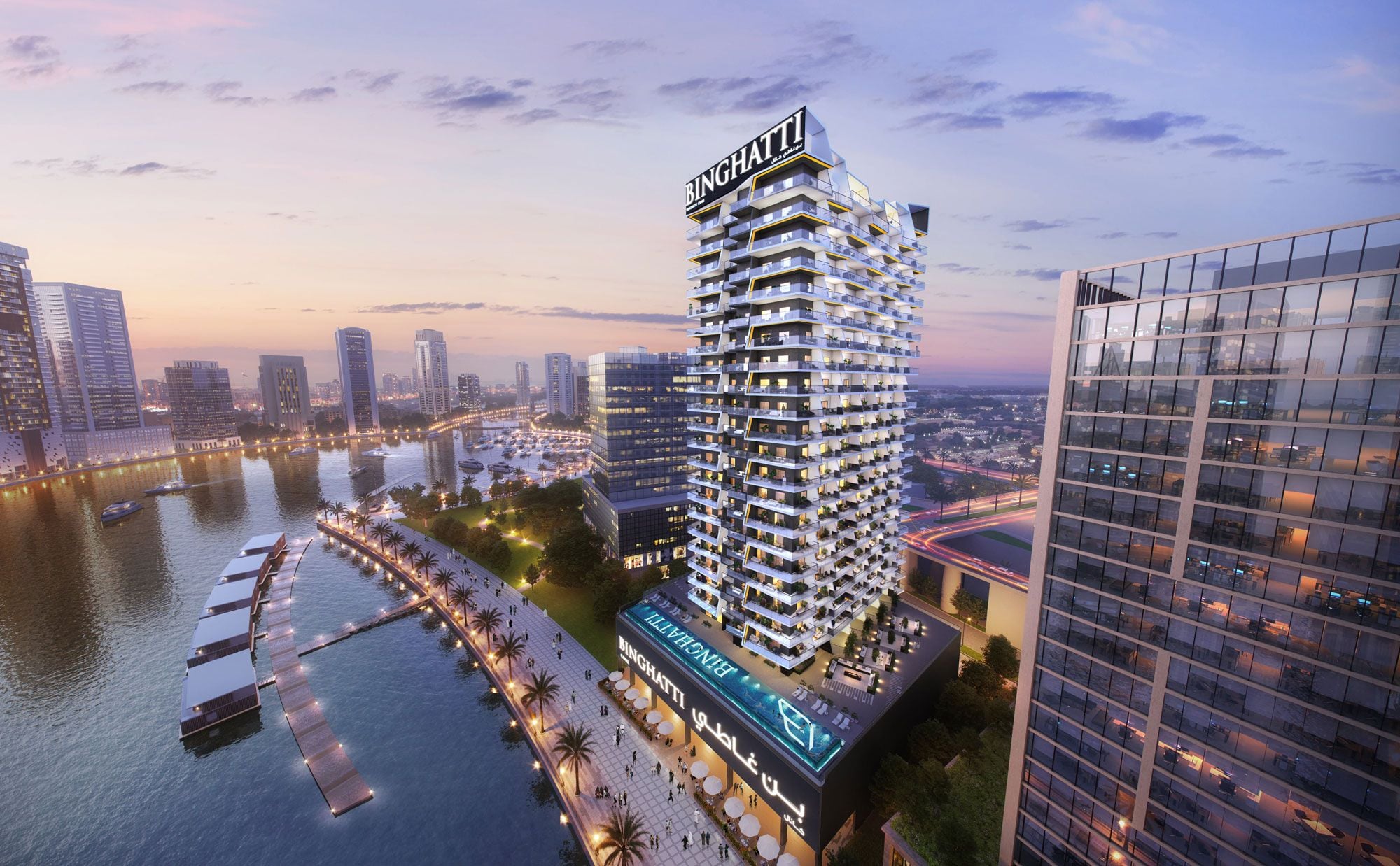 New homes project Binghatti Canal