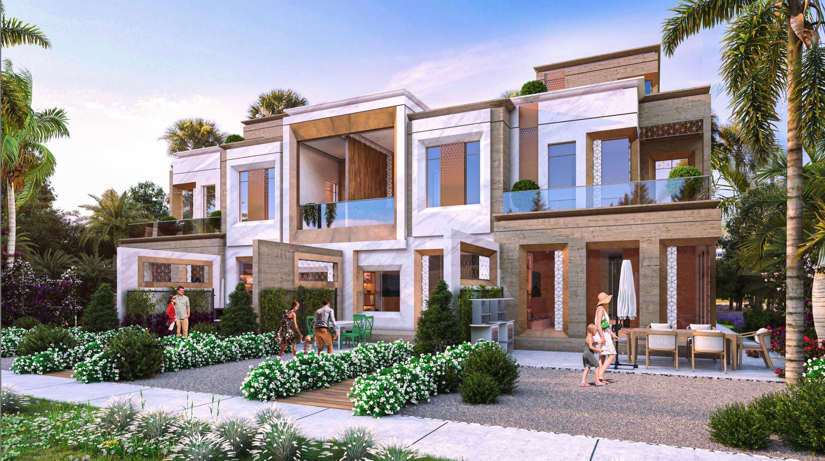 New homes project Monte Carlo at Damac Lagoons