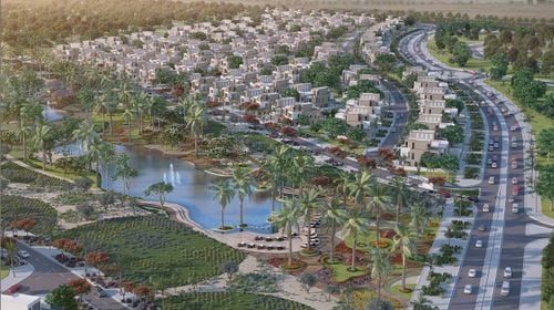 New homes project Monte Carlo at Damac Lagoons