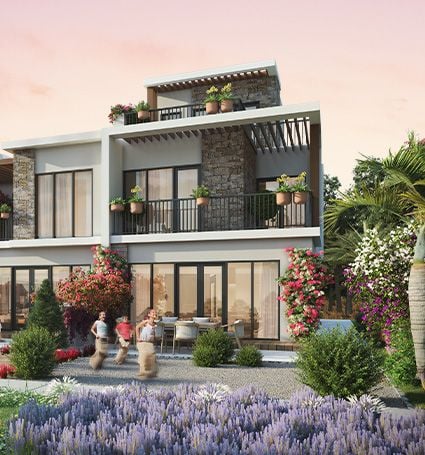 New homes project Ibiza Townhouse, Damac Lagoons