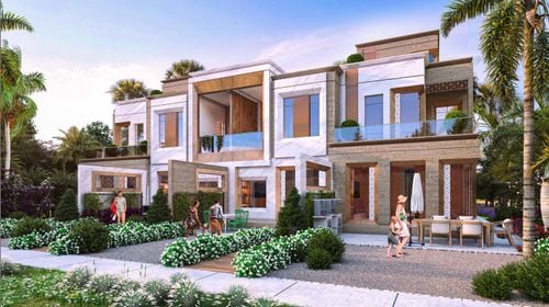 New homes project Monte Carlo at Damac Lagoons
