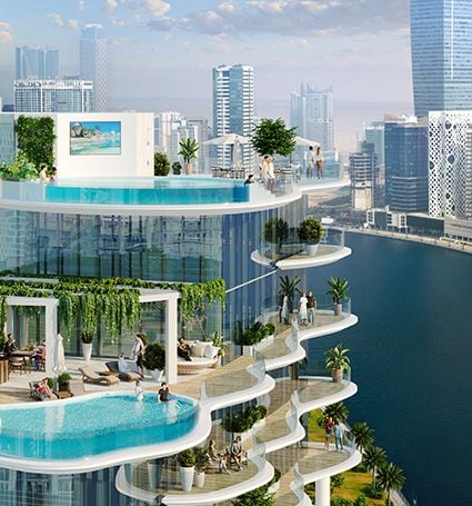 New homes project Chic Tower, Damac Properties