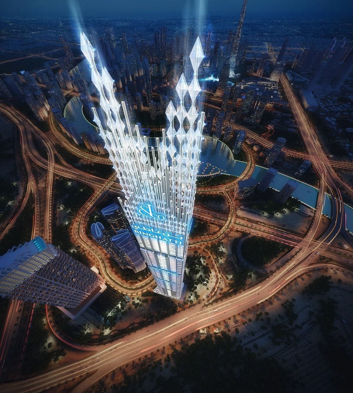 New homes project Burj Binghatti Jacob & Co Residences