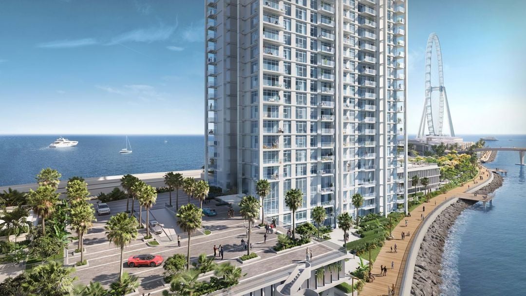 New homes project Bluewaters Bay by Meraas