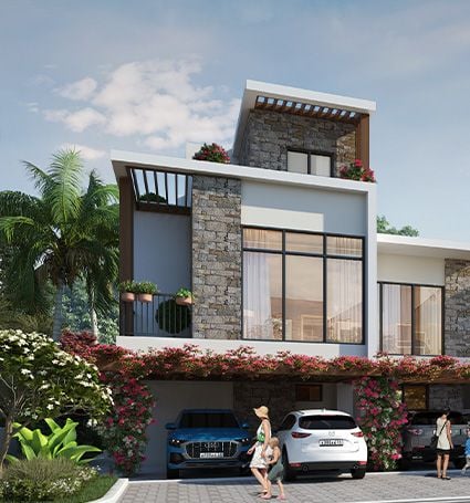New homes project Ibiza Townhouse, Damac Lagoons