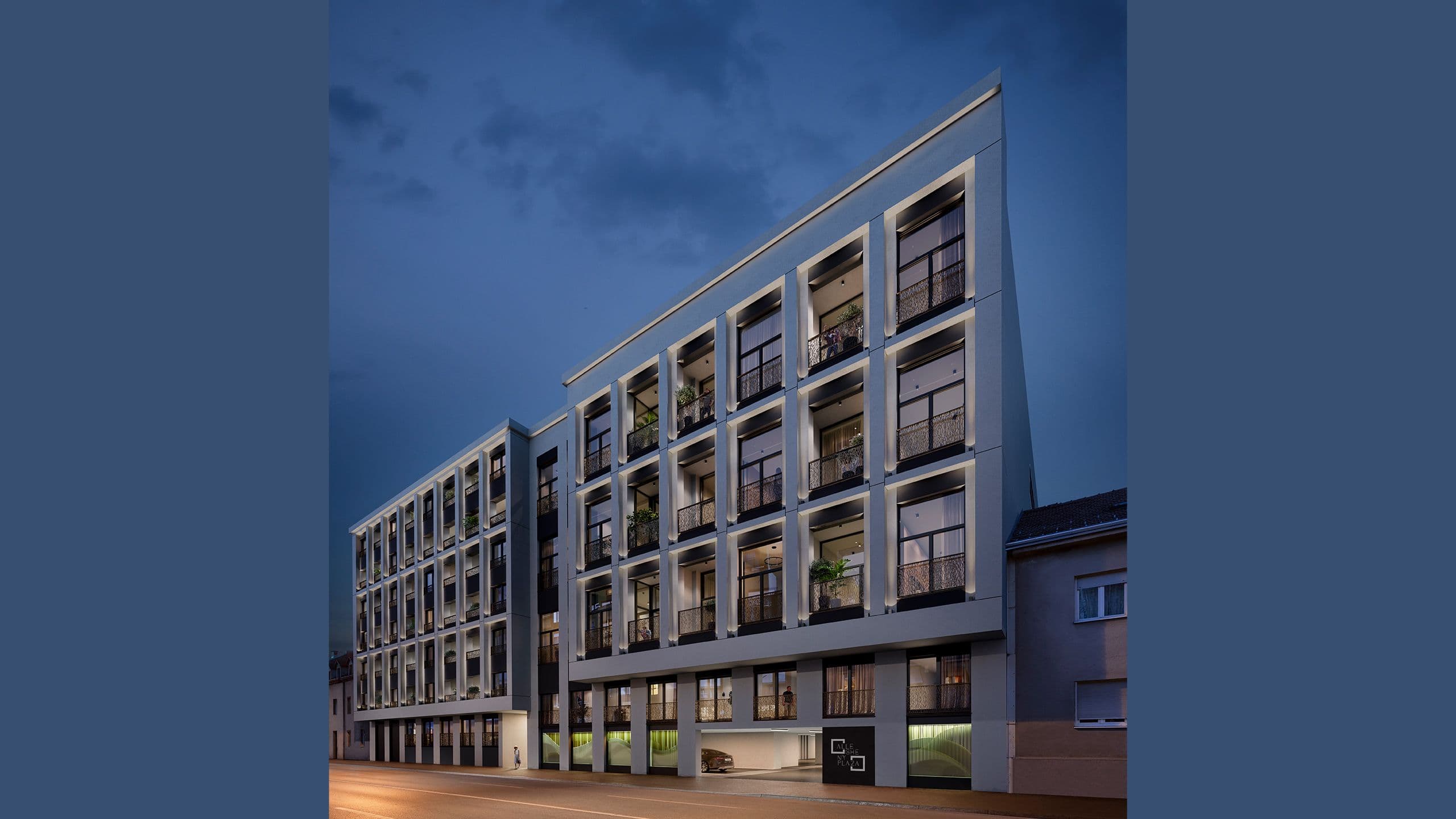 Allegheny Plaza, Trešnjevka · Allgheny Financial Render 1