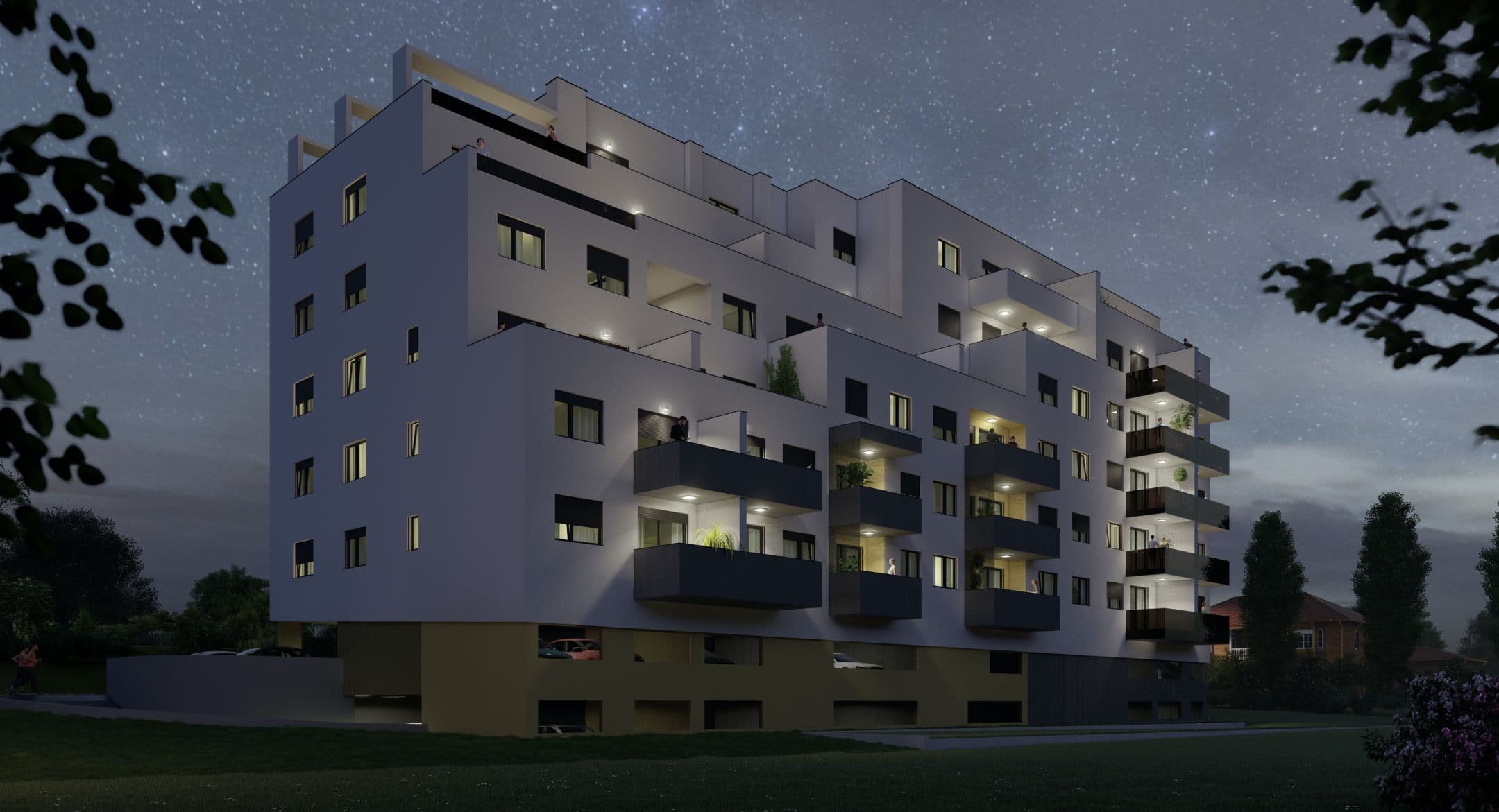 Projekt Ivanečka, Trešnjevka · NOVI KVADRAT d.o.o. Render 2