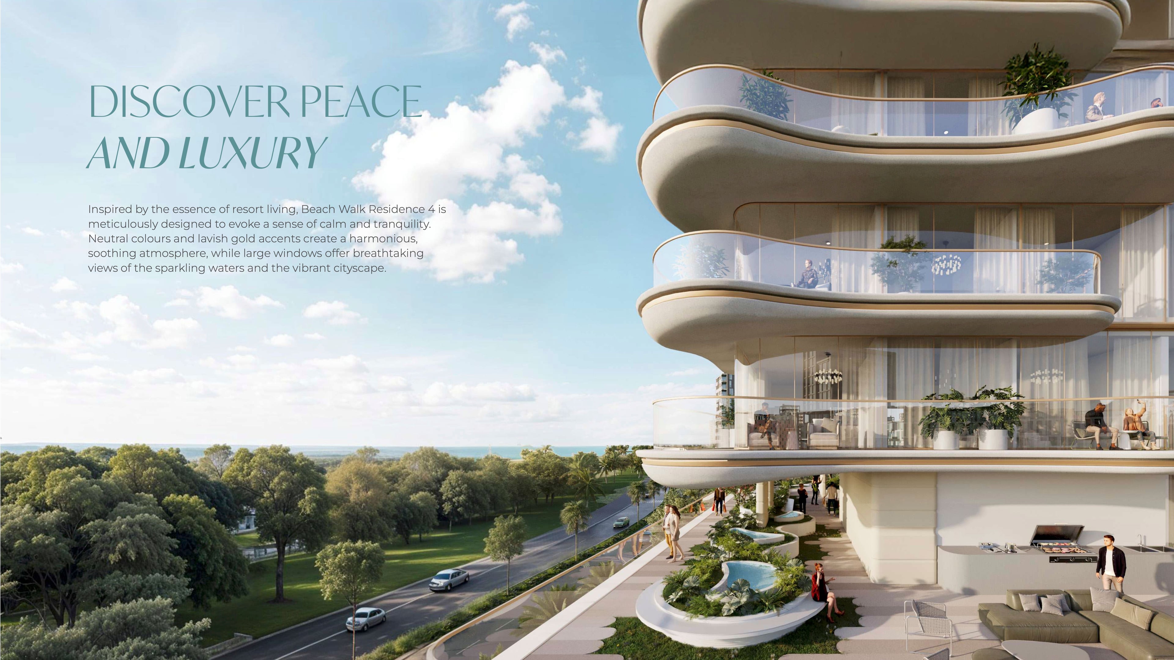 New homes project Beach Walk Residences 4 by Imtiaz