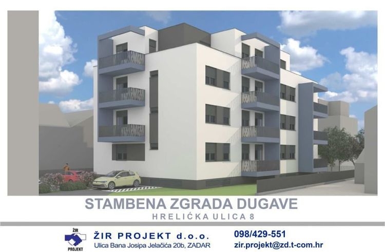 Novogradnja stanovi Stambena zgrada Dugave