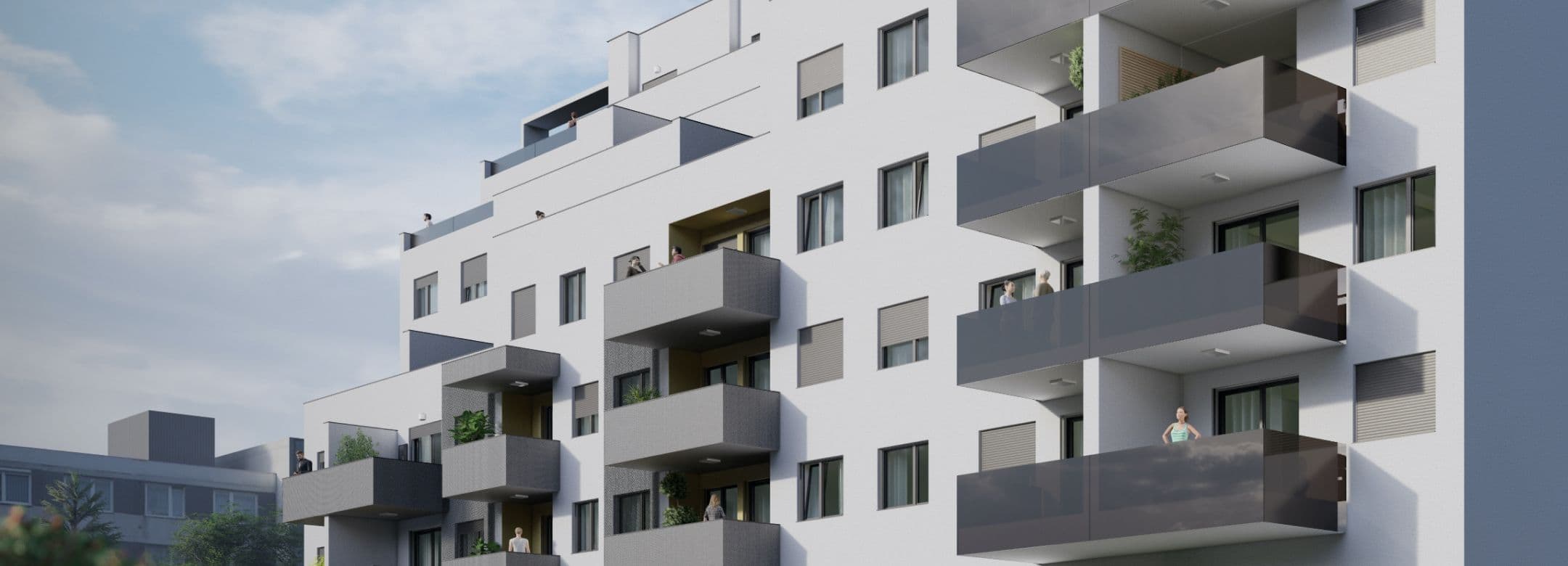 Projekt Ivanečka, Trešnjevka · NOVI KVADRAT d.o.o. Render 3