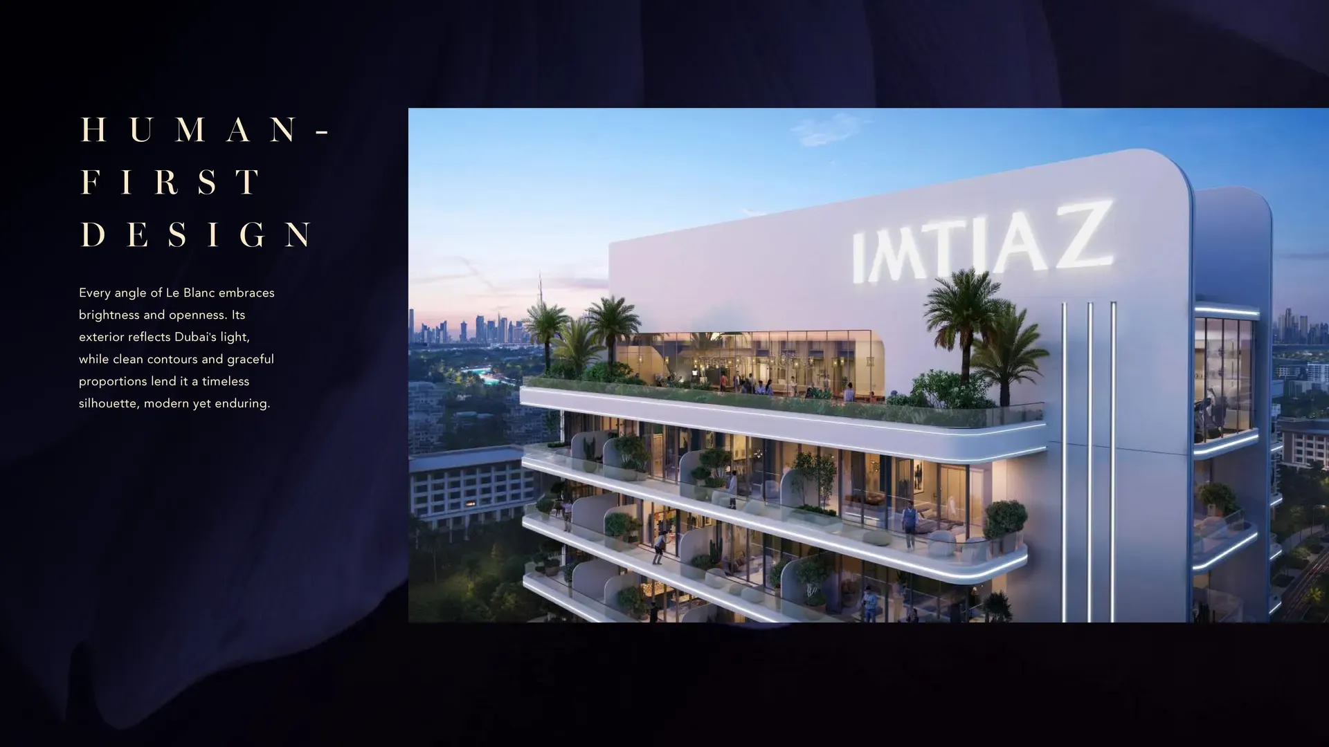 New homes project Le Blanc Residence by Imtiaz