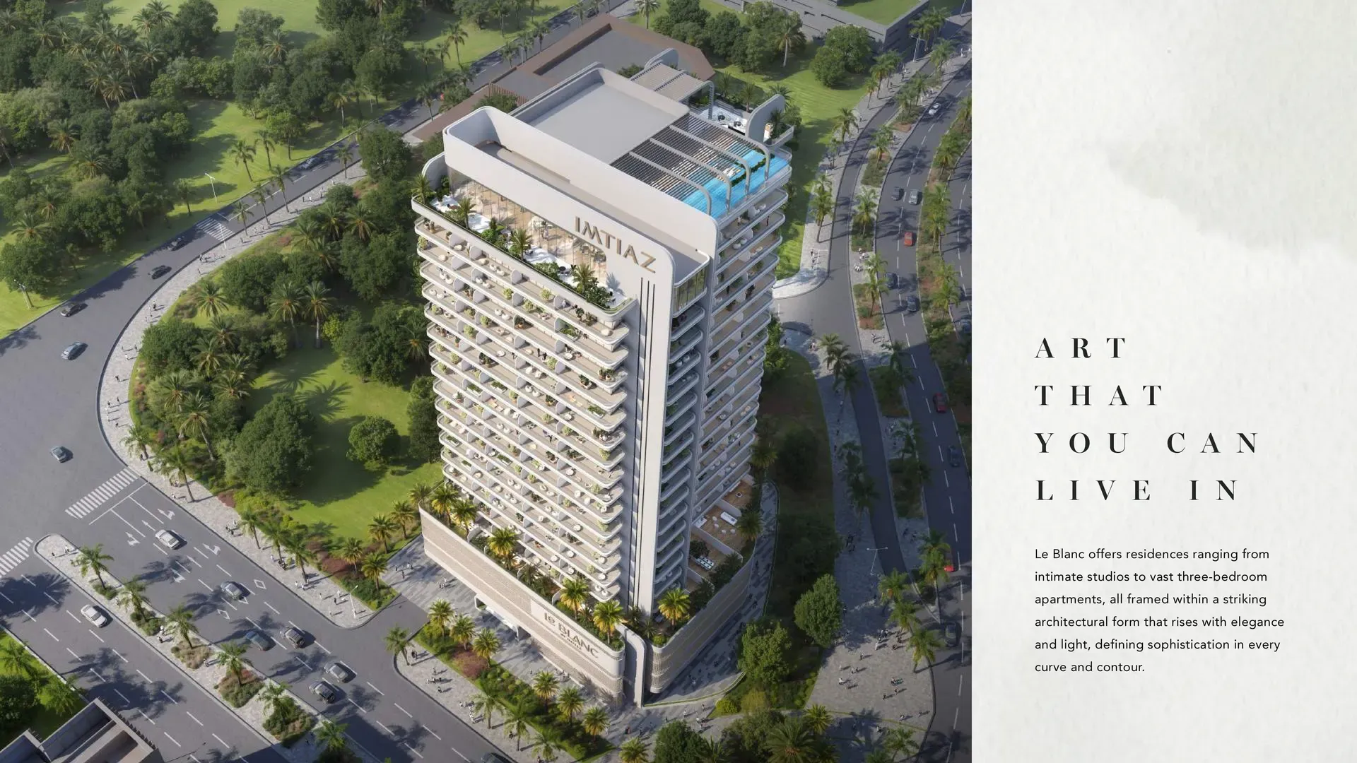 New homes project Le Blanc Residence by Imtiaz