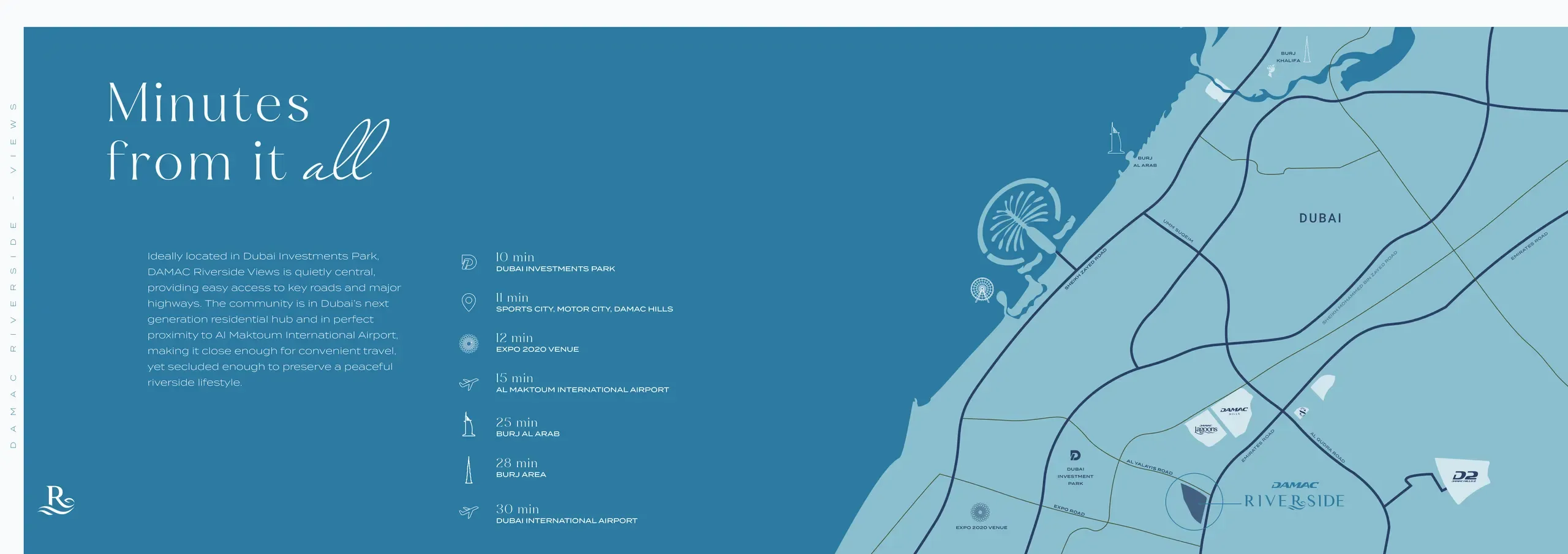 New homes project DAMAC RIVERSIDE VIEWS - AZURE 2