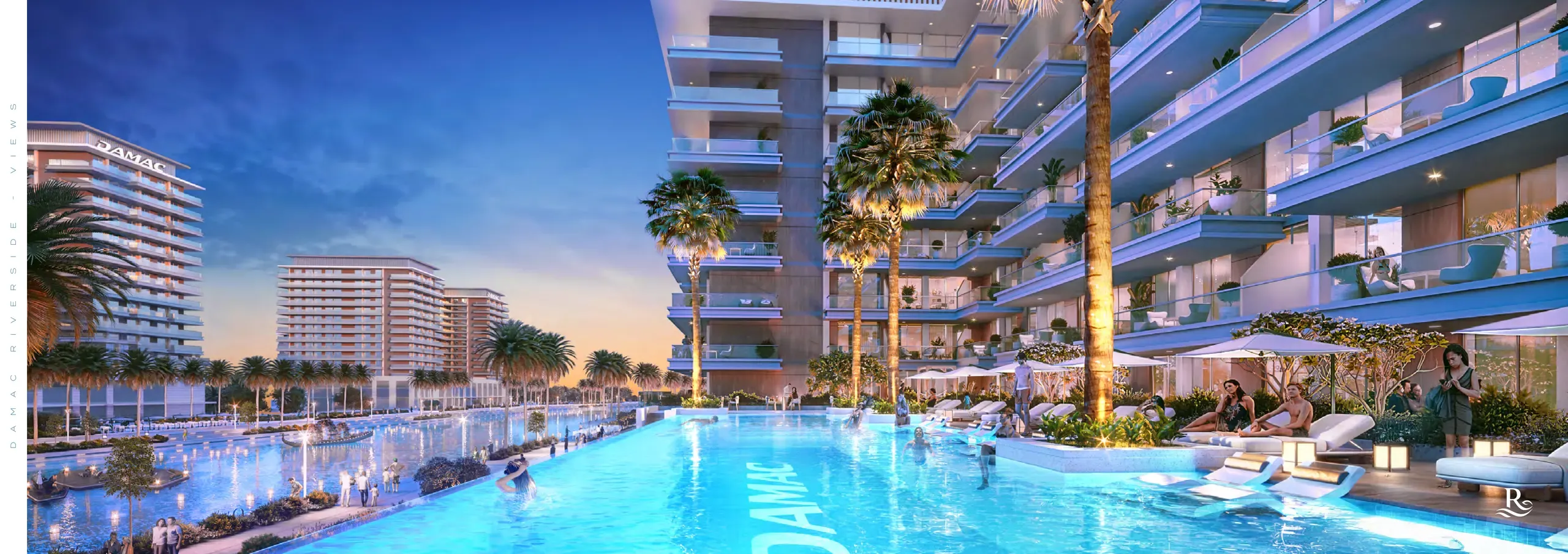 New homes project DAMAC RIVERSIDE VIEWS - AZURE 2