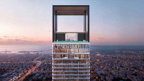 New homes project Trump Tower Dubai