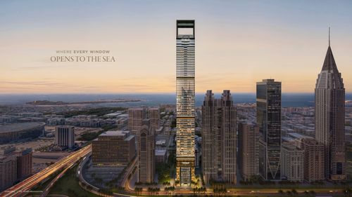 New homes project Trump Tower Dubai