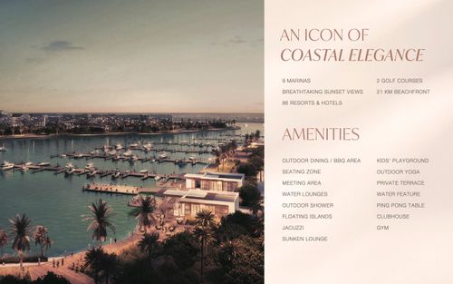 New homes project SUNSET BAY THREE BY IMTIAZ