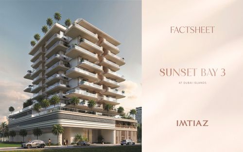 New homes project SUNSET BAY THREE BY IMTIAZ